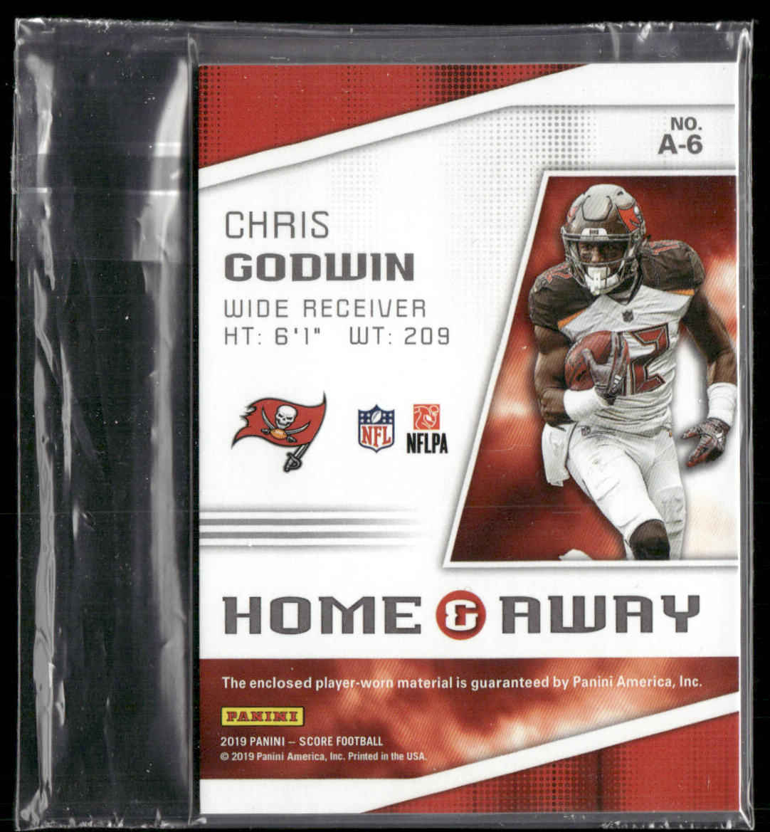 Chris Godwin 2019 Score Home and Away (Away) #A-6 MEM Tampa Bay Buccaneers