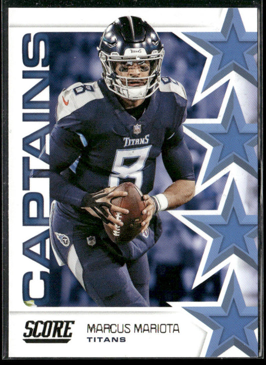 Marcus Mariota 2019 Score Captains #C-29 Tennessee Titans