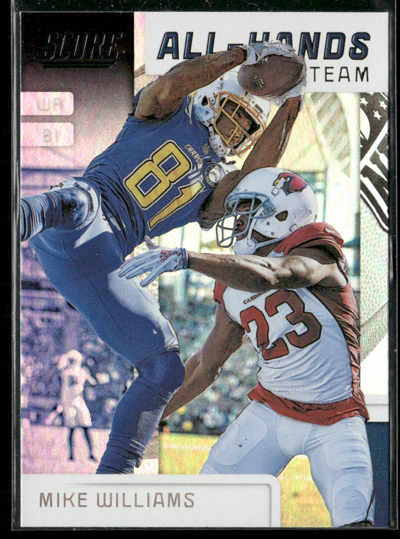 Mike Williams 2019 Score All Hands Team #AHT-7 Los Angeles Chargers