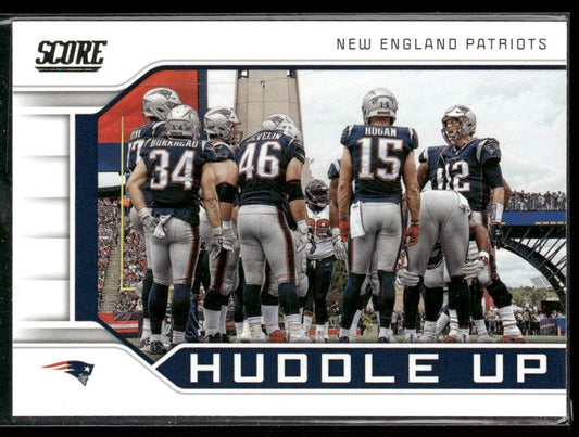 New England Patriots 2019 Score Huddle Up #HU-3 New England Patriots