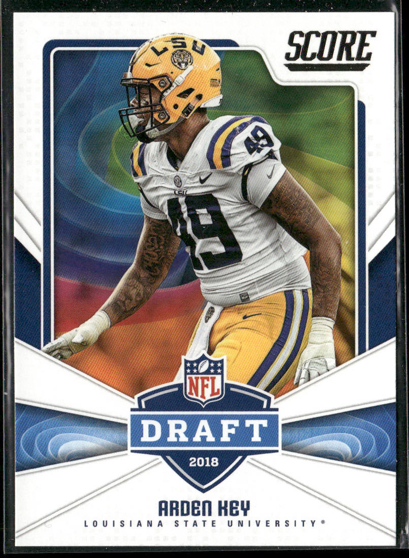 Arden Key 2018 Score NFL Draft #9 LSU Tigers