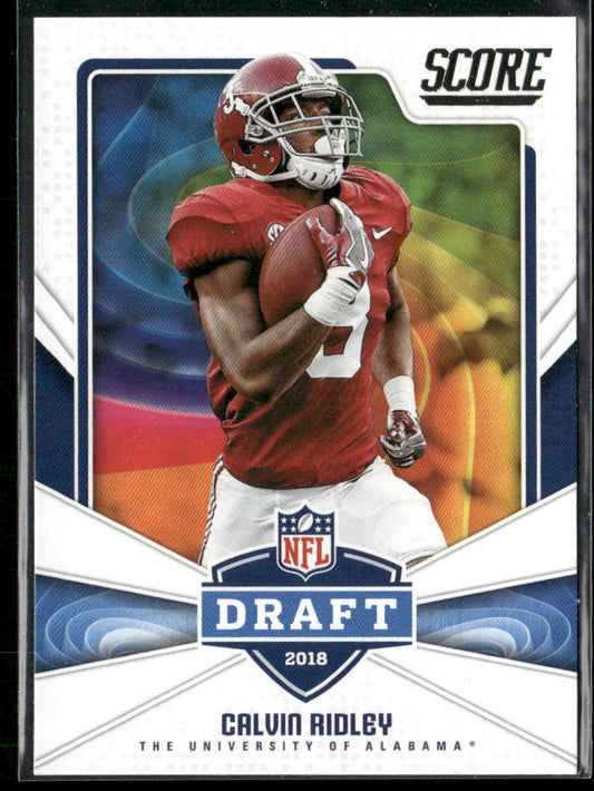 Calvin Ridley 2018 Score NFL Draft #8 Alabama Crimson Tide