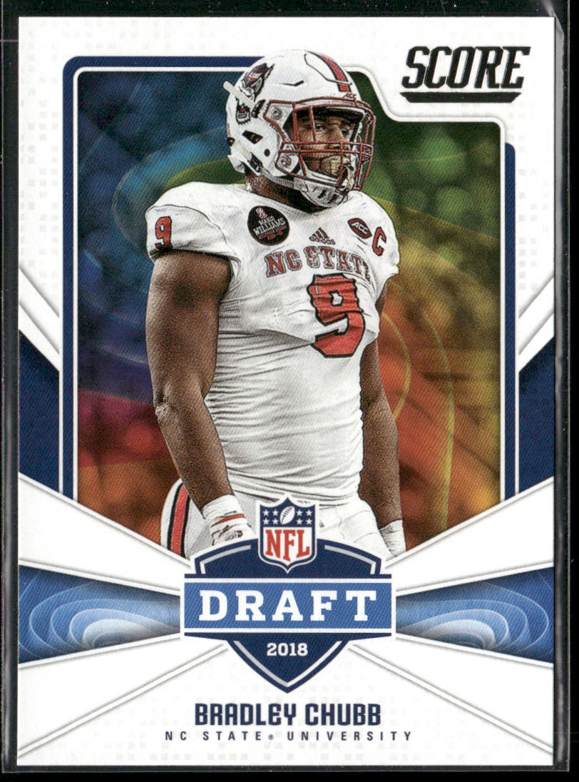 Bradley Chubb 2018 Score NFL Draft #3 NC State Wolfpack