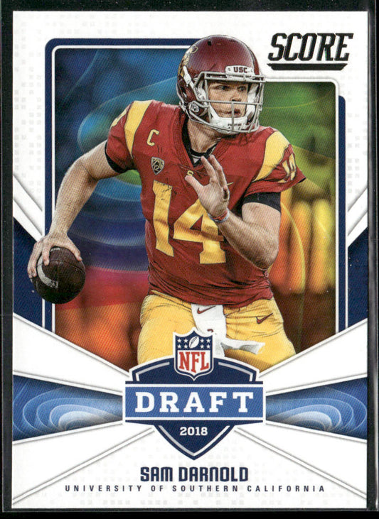 Sam Darnold 2018 Score NFL Draft #1 USC Trojans