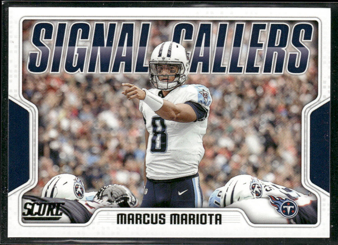 Marcus Mariota 2018 Score Signal Callers #29 Tennessee Titans