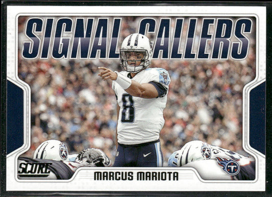 Marcus Mariota 2018 Score Signal Callers #29 Tennessee Titans