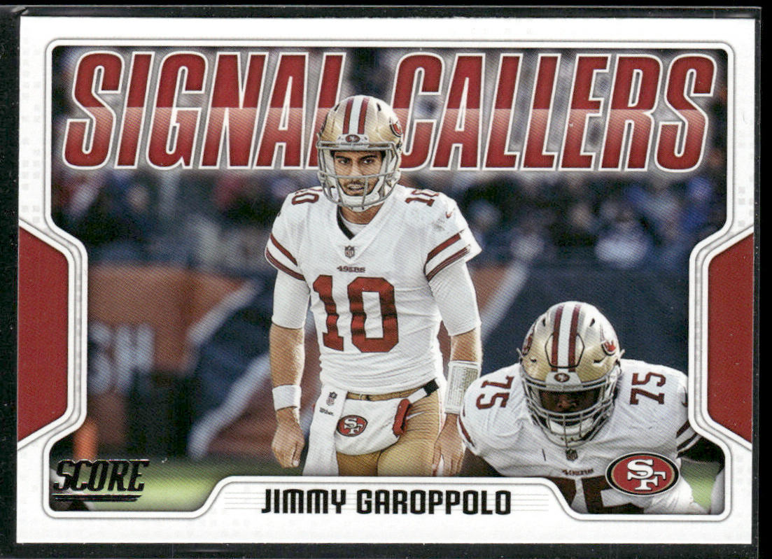 Jimmy Garoppolo 2018 Score Signal Callers #26 San Francisco 49ers