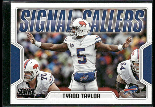 Tyrod Taylor 2018 Score Signal Callers #4 Buffalo Bills