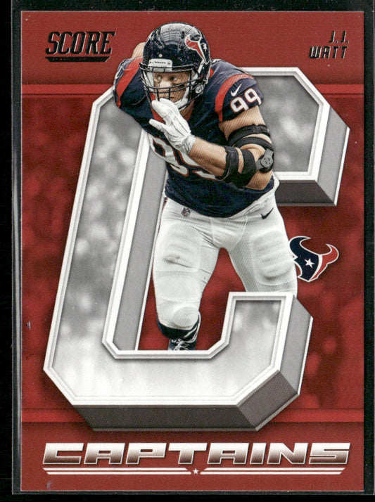 J.J. Watt 2018 Score Captains #30 Houston Texans
