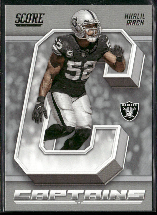 Khalil Mack 2018 Score Captains #23 Oakland Raiders