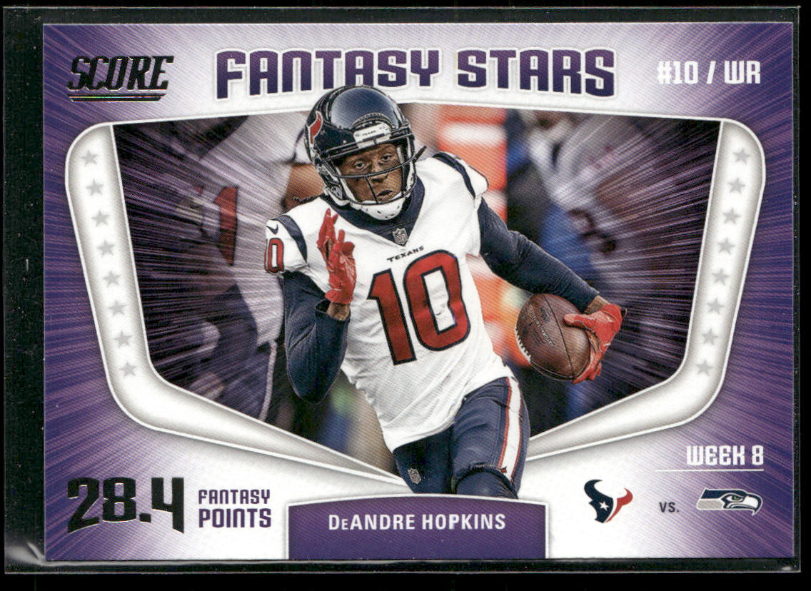 DeAndre Hopkins 2018 Score Fantasy Stars #13 Houston Texans
