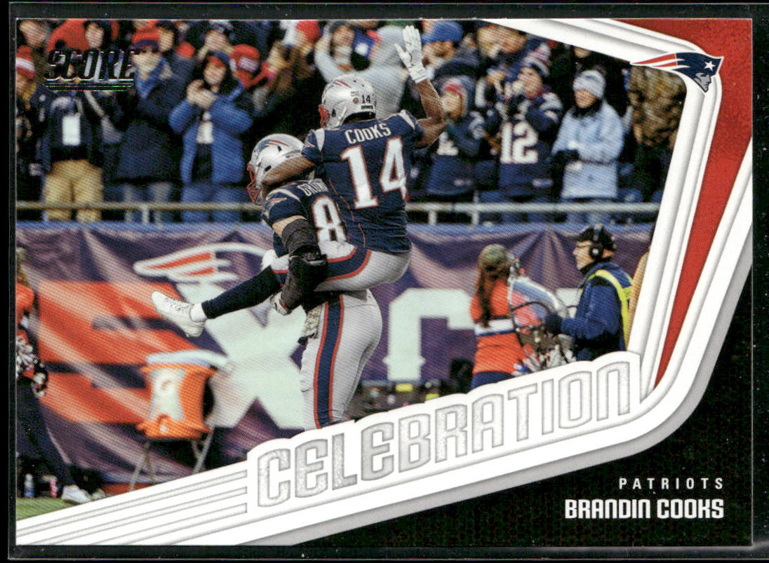 Brandin Cooks 2018 Score Celebration #7 New England Patriots