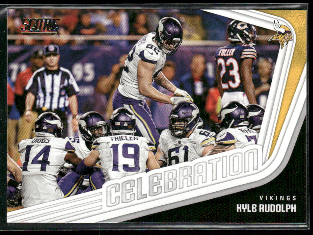 Kyle Rudolph 2018 Score Celebration #3 Minnesota Vikings