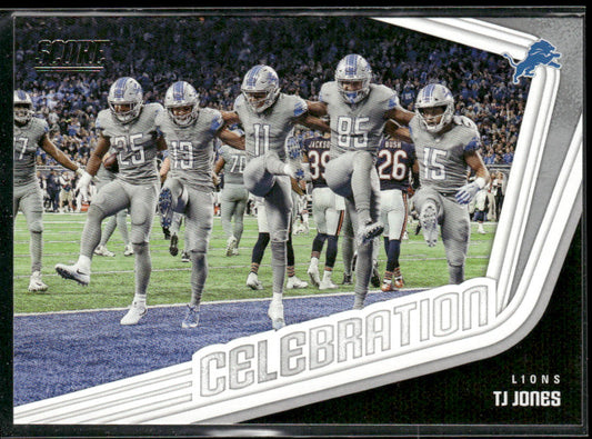 TJ Jones 2018 Score Celebration #8 Detroit Lions