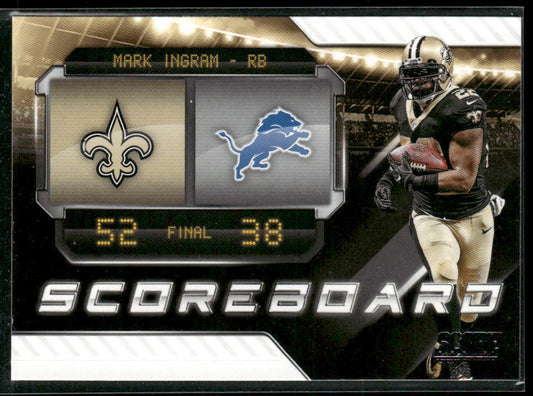 Mark Ingram 2018 Score Scoreboard #7 New Orleans Saints