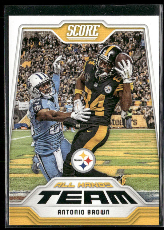 Antonio Brown 2018 Score All Hands Team #2 Pittsburgh Steelers