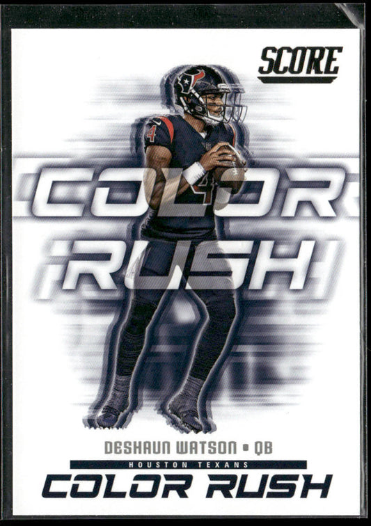 Deshaun Watson 2018 Score Color Rush #3 Houston Texans