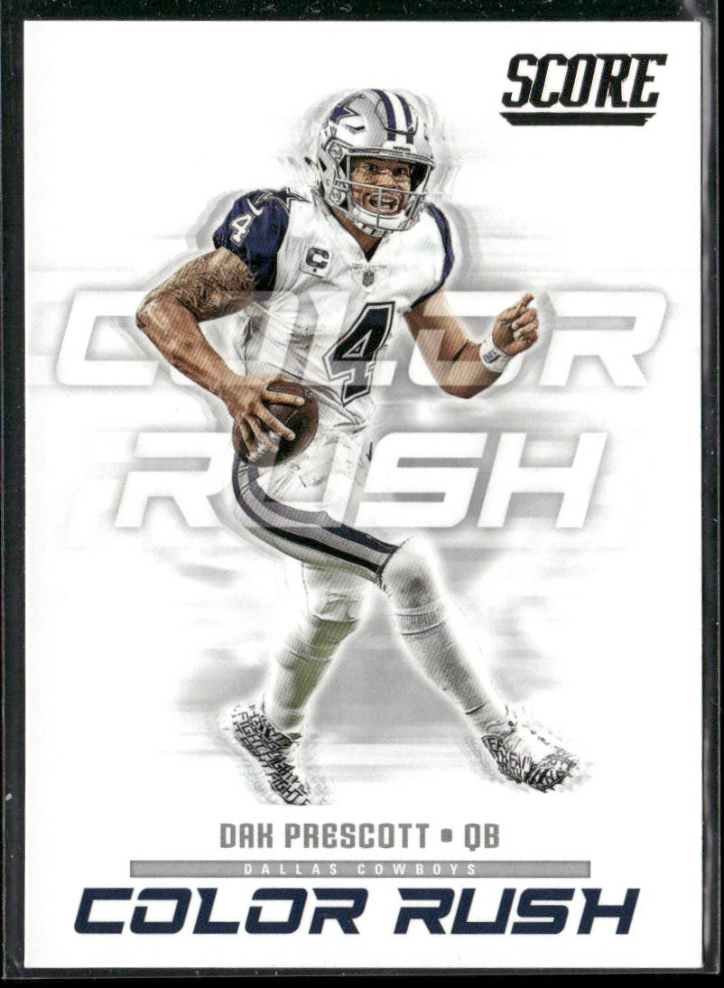 Dak Prescott 2018 Score Color Rush #13 Dallas Cowboys