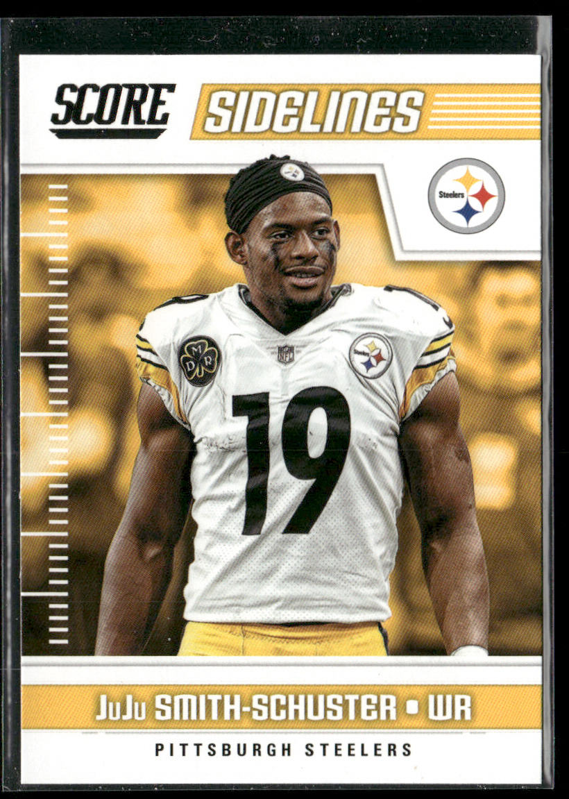 JuJu Smith-Schuster 2018 Score Sidelines #17 Pittsburgh Steelers