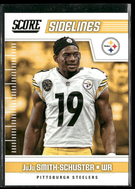 JuJu Smith-Schuster 2018 Score Sidelines #17 Pittsburgh Steelers