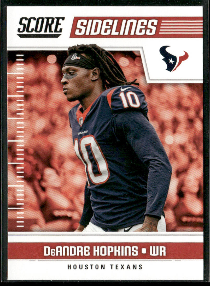DeAndre Hopkins 2018 Score Sidelines #10 Houston Texans
