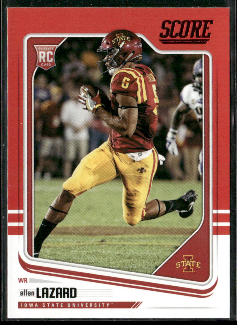 Allen Lazard 2018 Score Red #391 Iowa State Cyclones