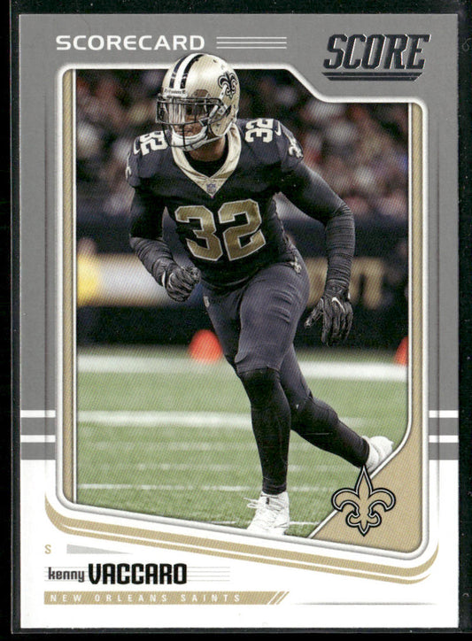 Kenny Vaccaro 2018 Score Scorecard #224 New Orleans Saints