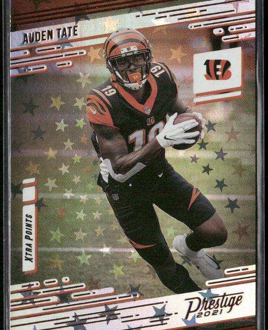 Auden Tate 2021 Panini Prestige Xtra Points Astral #73 Cincinnati Bengals