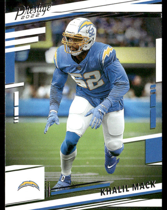 Khalil Mack 2022 Panini Prestige #52 Los Angeles Chargers