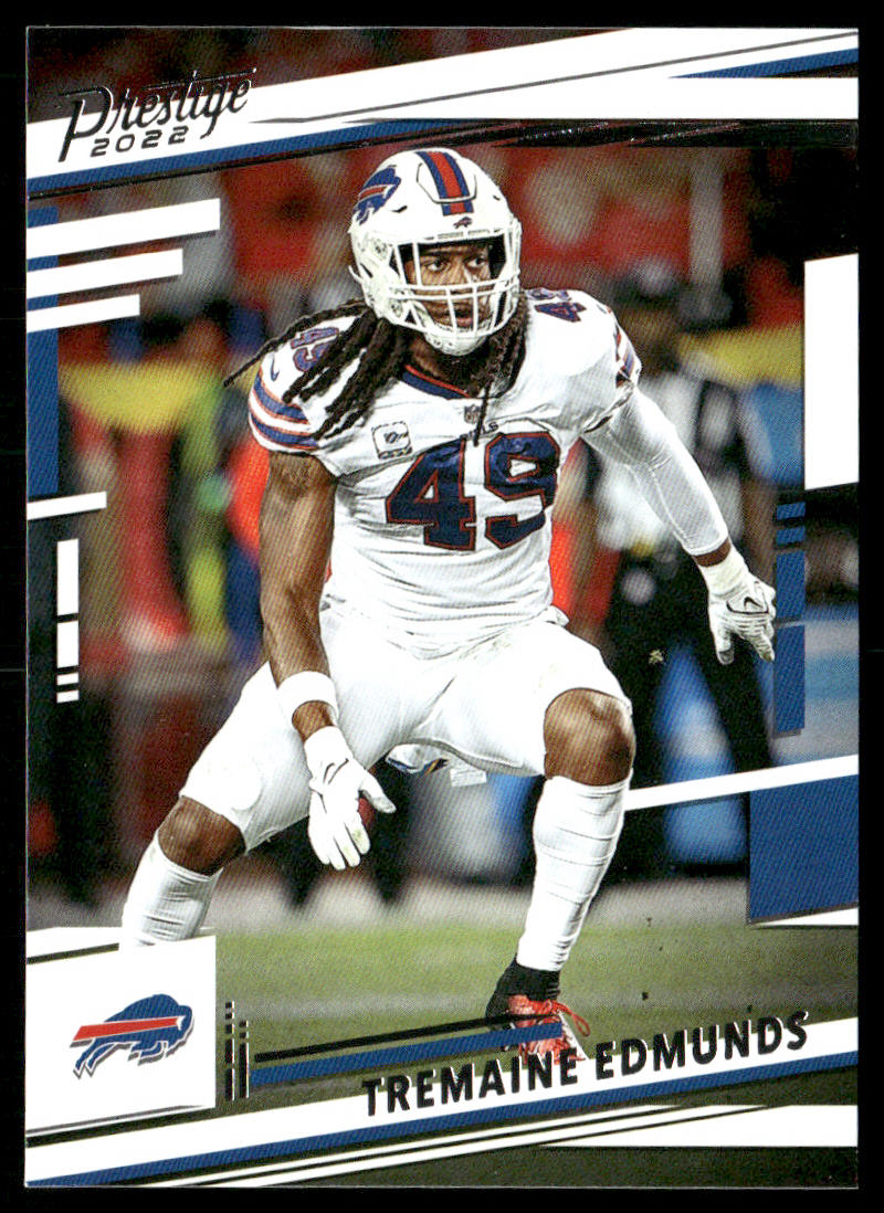 Tremaine Edmunds 2022 Panini Prestige #33 Buffalo Bills