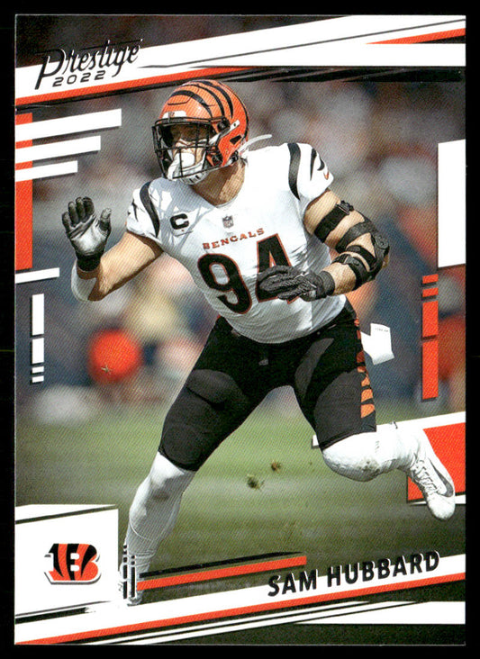Sam Hubbard 2022 Panini Prestige #64 Cincinnati Bengals