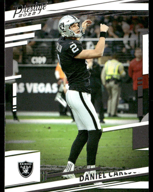 Daniel Carlson 2022 Panini Prestige #178 Las Vegas Raiders