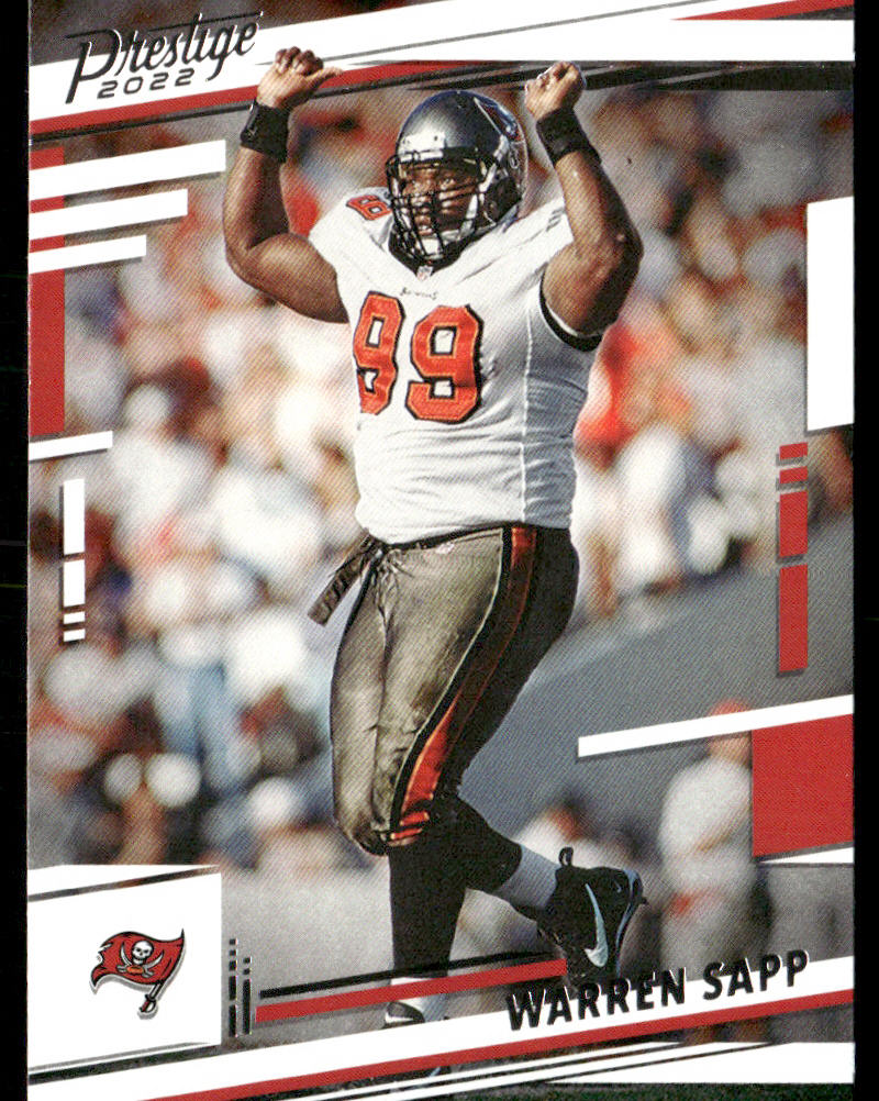 Warren Sapp 2022 Panini Prestige #282 Tampa Bay Buccaneers