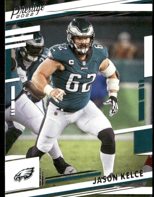 Jason Kelce 2022 Panini Prestige #239 Philadelphia Eagles