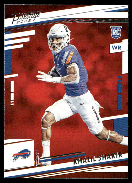 Khalil Shakir 2022 Panini Prestige #330 RC Buffalo Bills