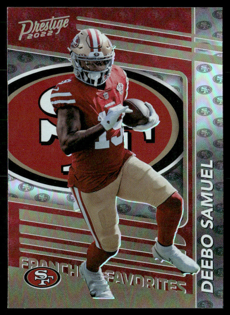Deebo Samuel 2022 Panini Prestige Franchise Favorites #FF-11 San Francisco 49ers