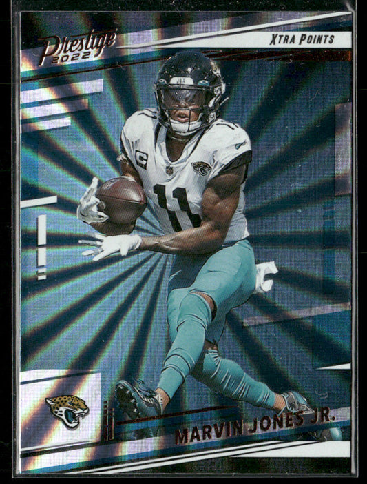 Marvin Jones Jr. 2022 Panini Prestige Xtra Points Sunburst #135 Jaguars