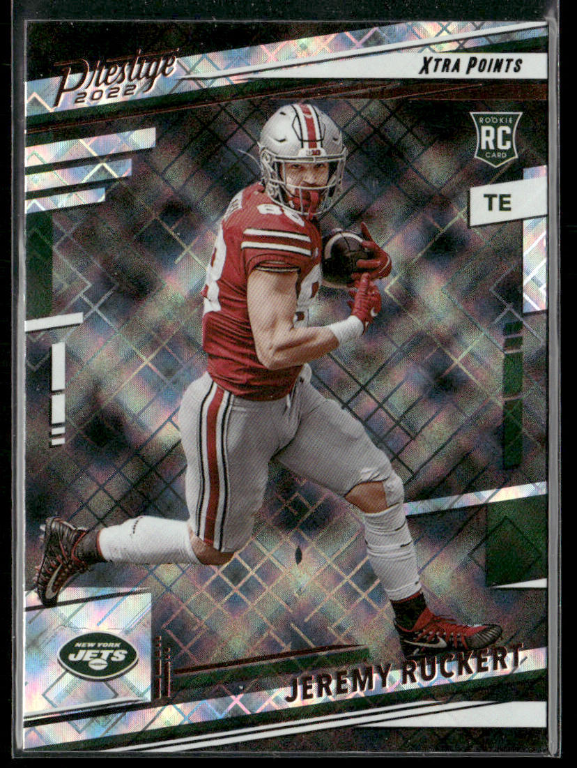Jeremy Ruckert 2022 Panini Prestige Xtra Points Diamond #349 RC New York Jets