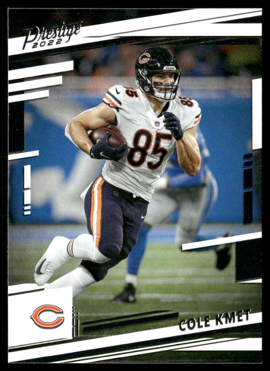 Cole Kmet 2022 Panini Prestige #51 Chicago Bears