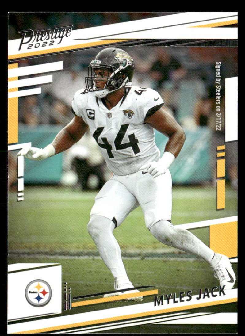 Myles Jack 2022 Panini Prestige #138 Pittsburgh Steelers