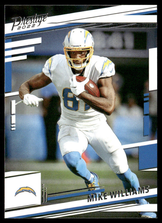 Mike Williams 2022 Panini Prestige #153 Los Angeles Chargers