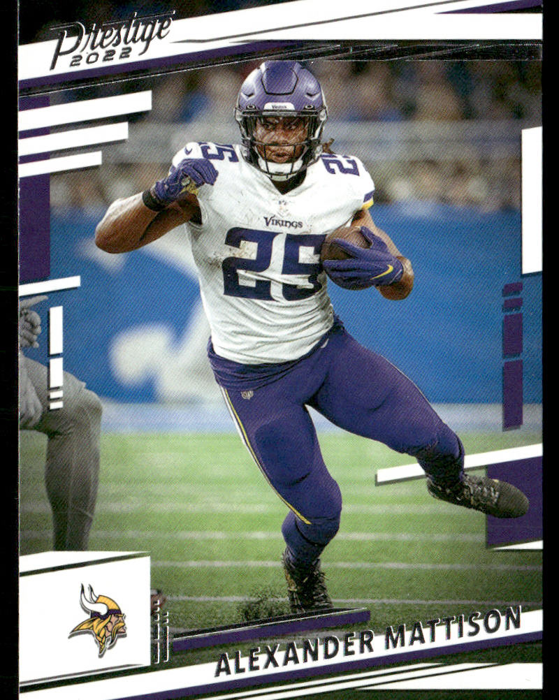 Alexander Mattison 2022 Panini Prestige #191 Minnesota Vikings