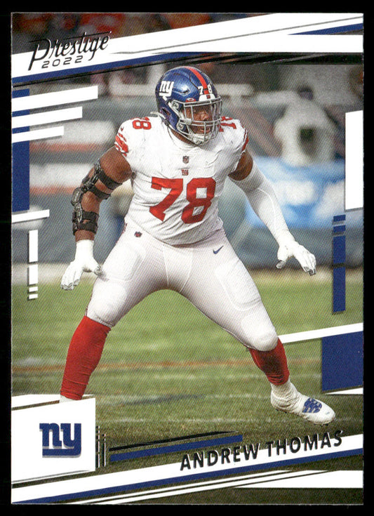 Andrew Thomas 2022 Panini Prestige #221 New York Giants