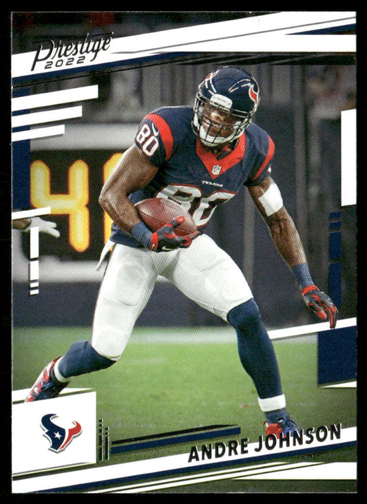 Andre Johnson 2022 Panini Prestige #122 Houston Texans