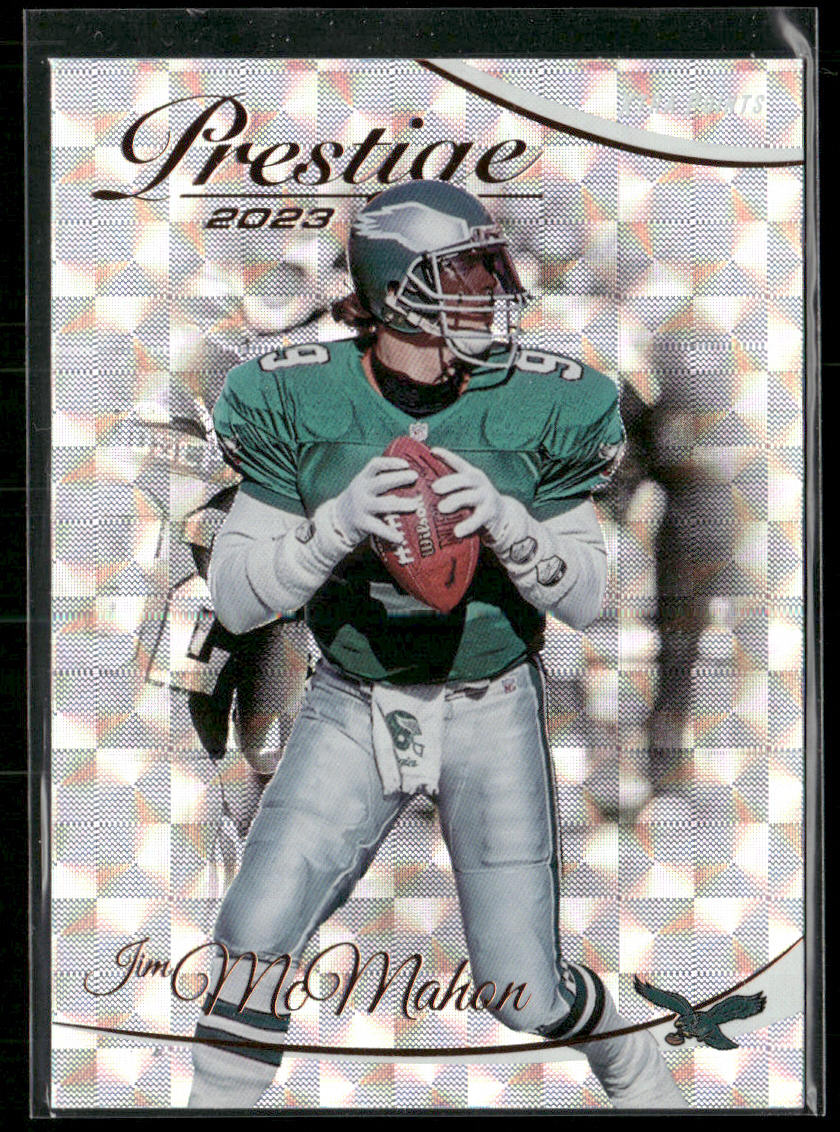 Jim McMahon 2023 Panini Prestige Xtra Points Diamond #240 Philadelphia Eagles