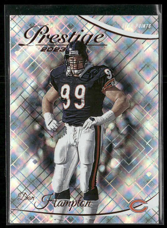 Dan Hampton 2023 Panini Prestige Xtra Points Diamond #50 Chicago Bears