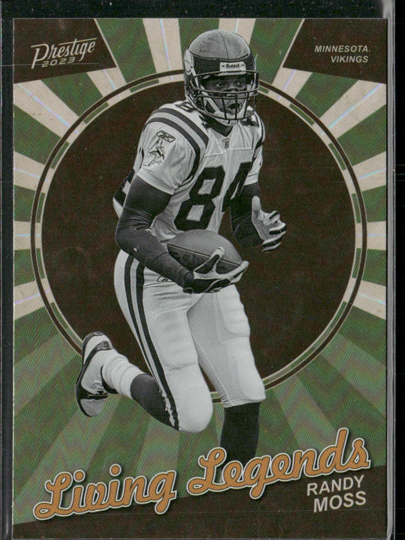 Randy Moss 2023 Panini Prestige Living Legends #LL-28 Minnesota Vikings