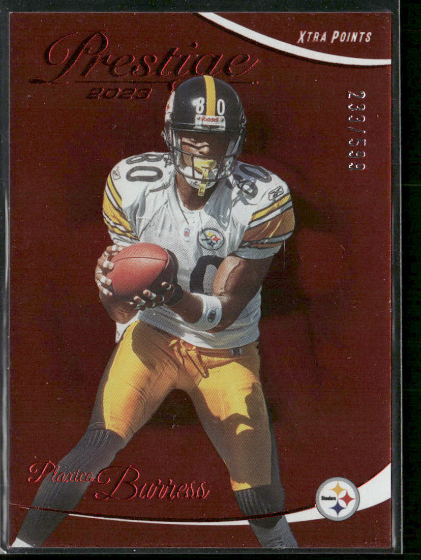 Plaxico Burress 2023 Panini Prestige Xtra Points Red #253 SN Pittsburgh Steelers