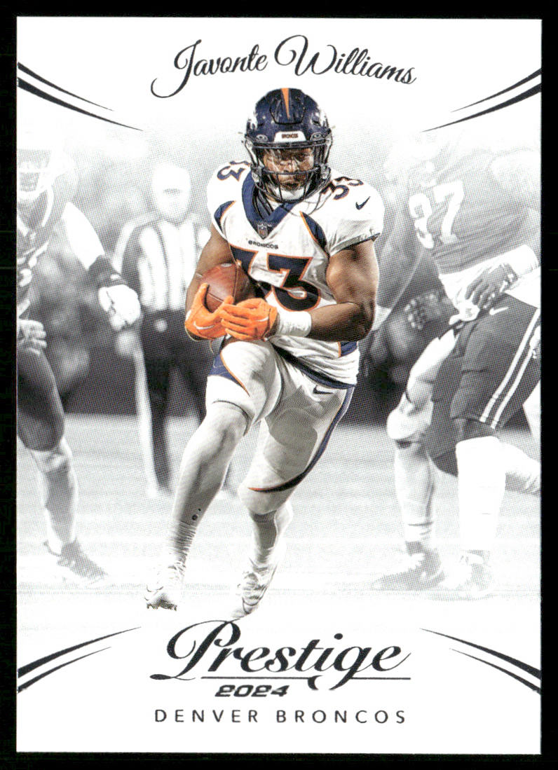 Javonte Williams 2024 Panini Prestige #87 Denver Broncos