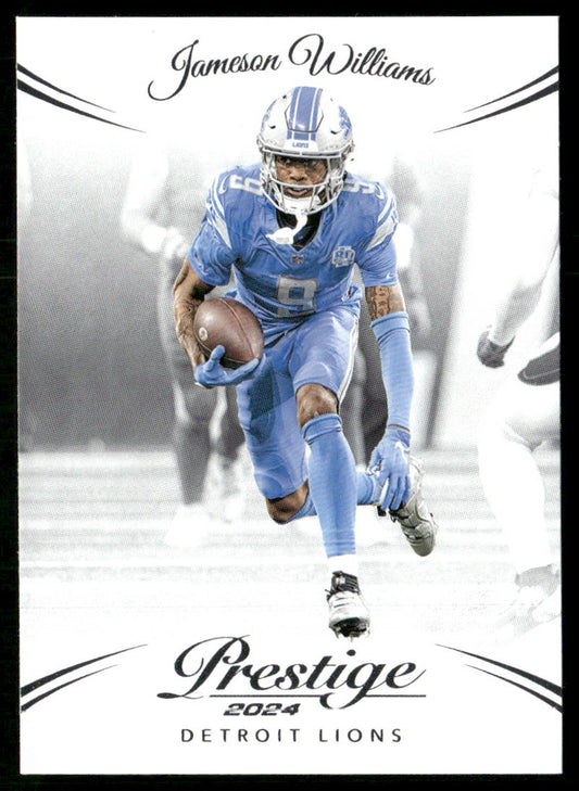 Jameson Williams 2024 Panini Prestige #100 Detroit Lions
